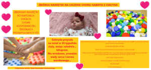 Read more about the article Zbiorka nakrętek na rzecz małej Gabrysi