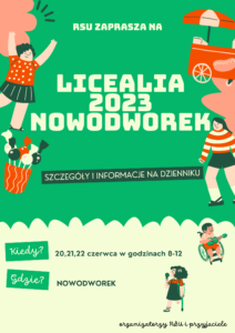 Read more about the article HARMONOGRAM LICEALIÓW 2023′