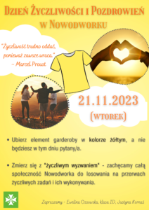 Read more about the article Dzień Pozdrowień i Życzliwości