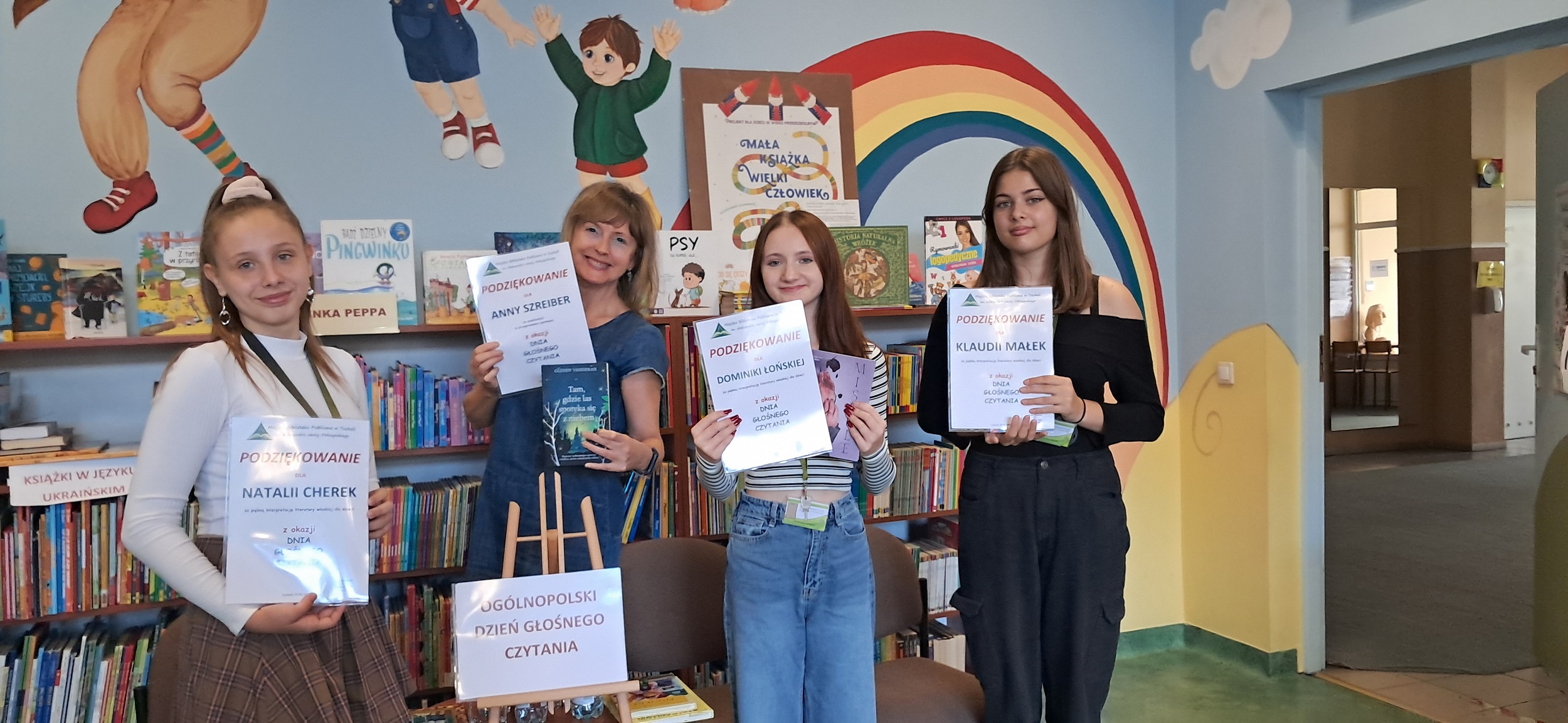 Read more about the article Nowodworczycy biorą udział w Ogólnopolskim Dniu Głośnego Czytania.