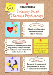 Read more about the article Światowy Dzień Zdrowia Psychicznego
