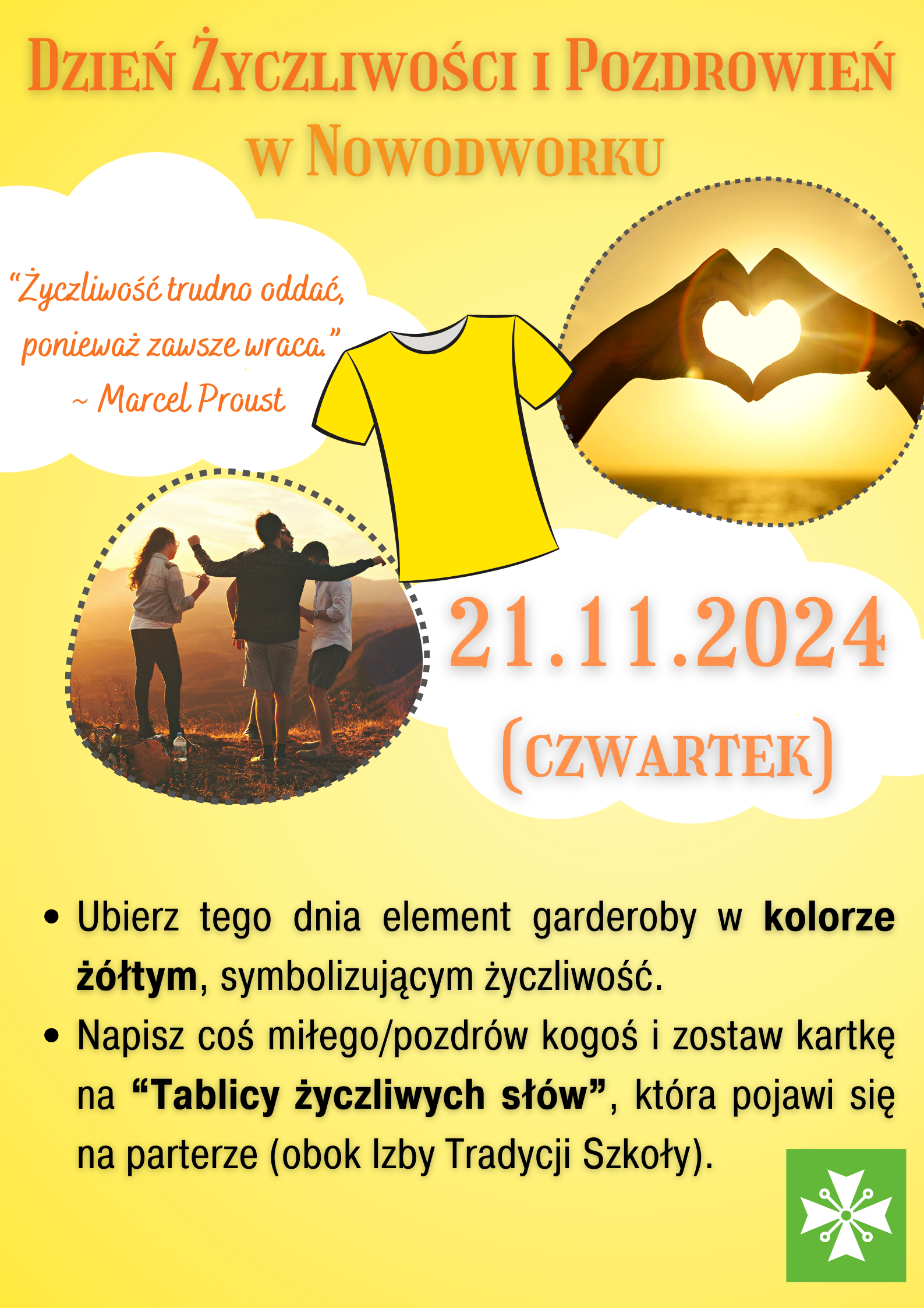 Read more about the article Dzień Życzliwości i Pozdrowień