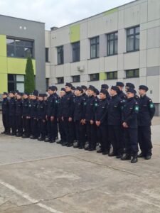 Read more about the article Pierwsze zajęcia w mundurach
