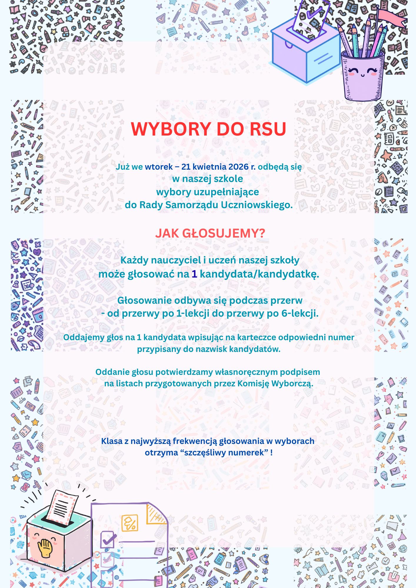 You are currently viewing Wybory do RSU już we wtorek!